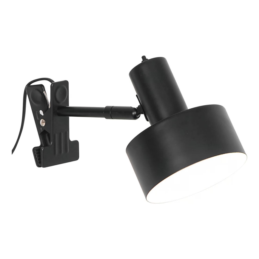 Nordlux - Lampe à pince MATIS 1xE27/15W/230V noir