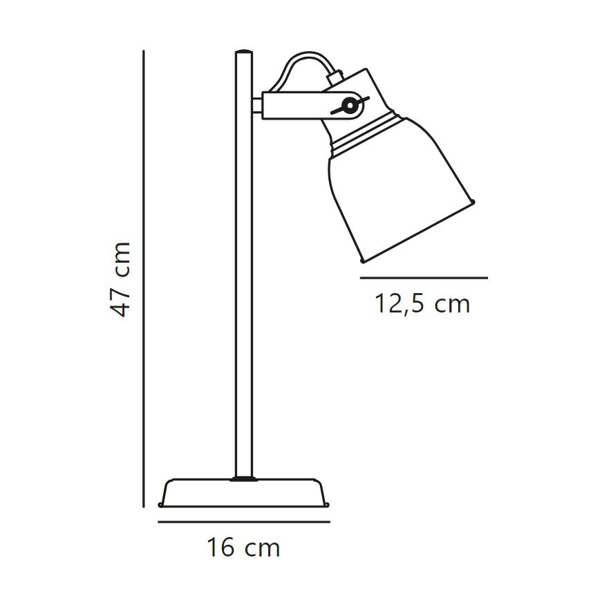 Nordlux - Lampe de table ADRIAN 1xE27/25W/230V