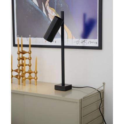 Nordlux - Lampe de table ALANIS 1xGU10/15W/230V noir