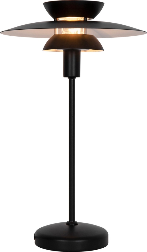 Nordlux - Lampe de table CARMEN 1xE14/25W/230V noir