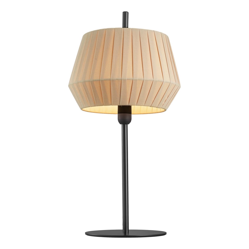 Nordlux - Lampe de table DICTE 1xE14/40W/230V beige/noir