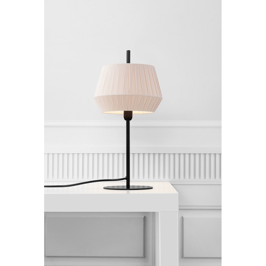 Nordlux - Lampe de table DICTE 1xE14/40W/230V beige/noir