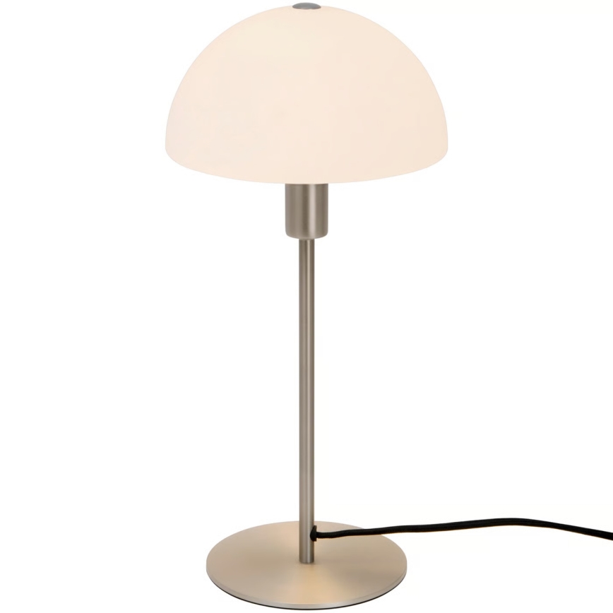 Nordlux - Lampe de table ELLEN 1xE14/40W/230V chrome mat/blanc