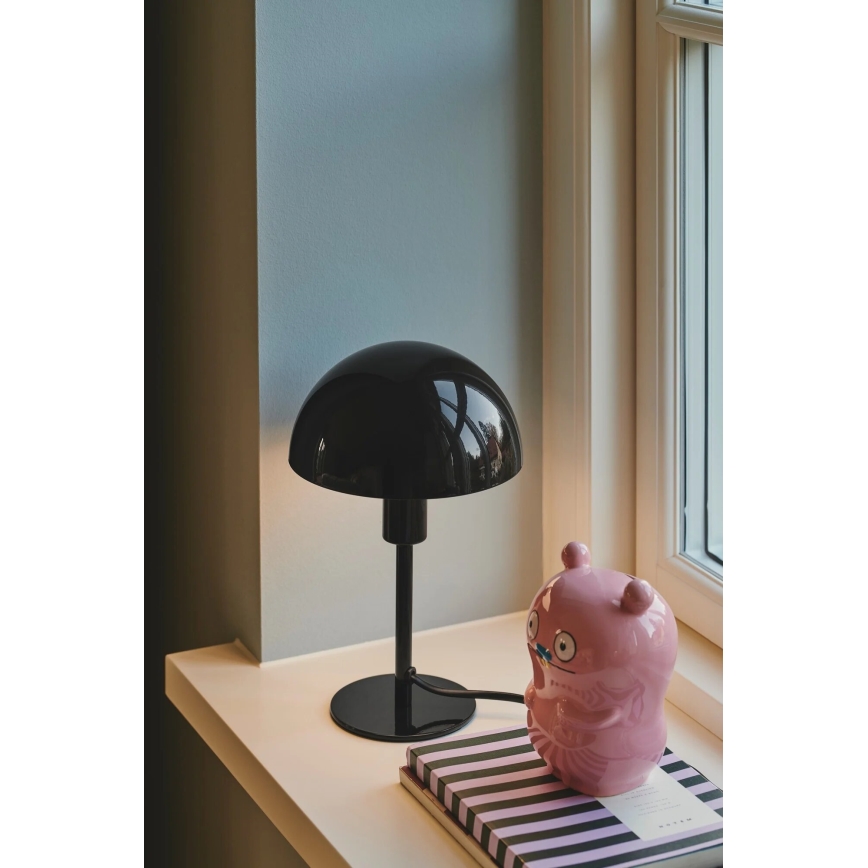 Nordlux - Lampe de table ELLEN 1xE14/40W/230V noir