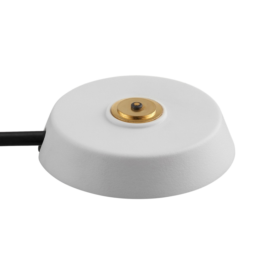 Nordlux - Lampe de table d'extérieur LED rechargeable et dimmable ELLEN LED/2,8W/3,7V 2200 mAh IP44 blanche