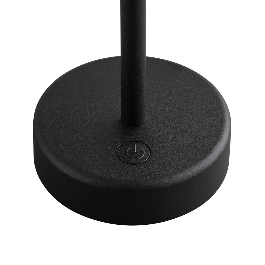 Nordlux - Lampe de table extérieure LED ELLEN, rechargeable et dimmable, 2,8 W/3,7 V 2200 mAh IP44 noire