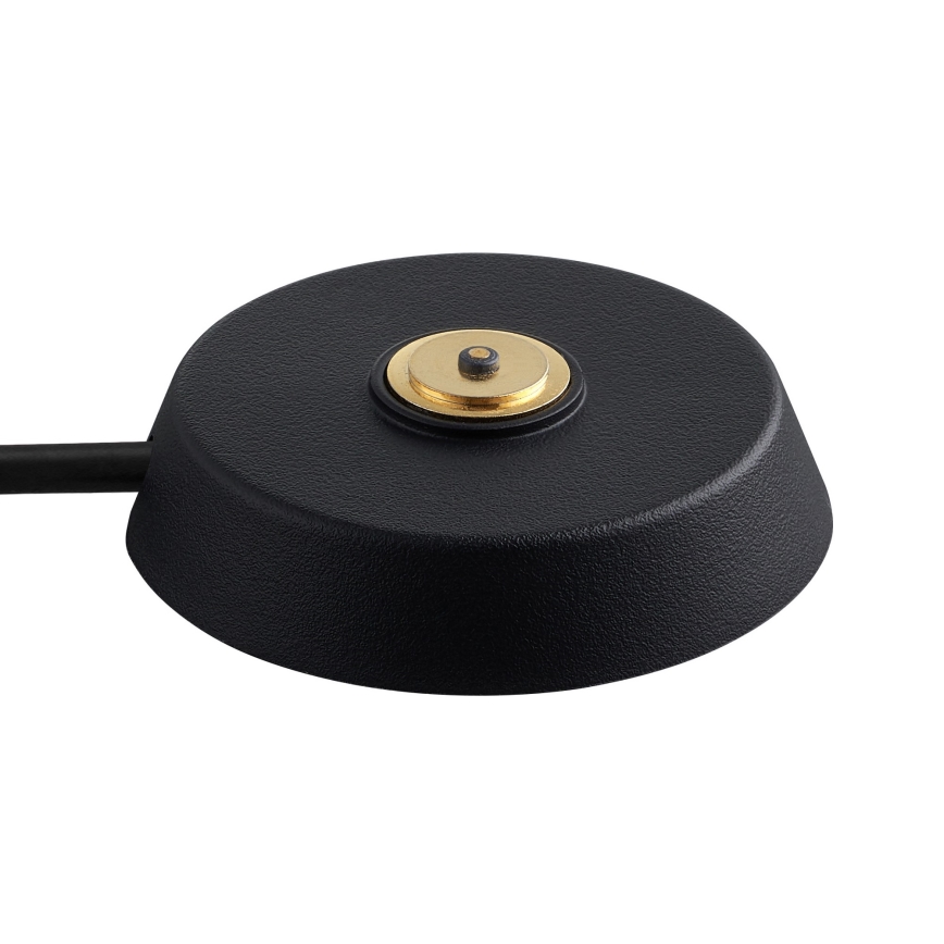 Nordlux - Lampe de table extérieure LED ELLEN, rechargeable et dimmable, 2,8 W/3,7 V 2200 mAh IP44 noire