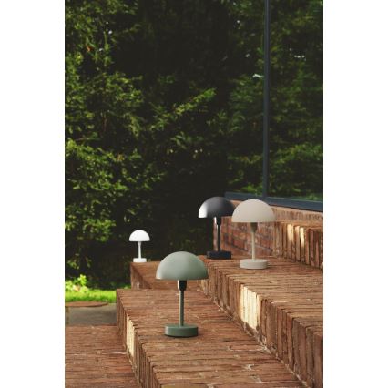 Nordlux - Lampe de table d'extérieur LED rechargeable et dimmable ELLEN, LED 2,8 W / 3,7 V, 2200 mAh, IP44, vert