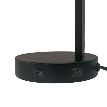 Nordlux - Lampe de table WILMER 1xE14/40W/230V noire