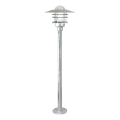 Nordlux - Lampe d'extérieur AGGER 1xE27/60W/230V IP54 argentée 83 cm