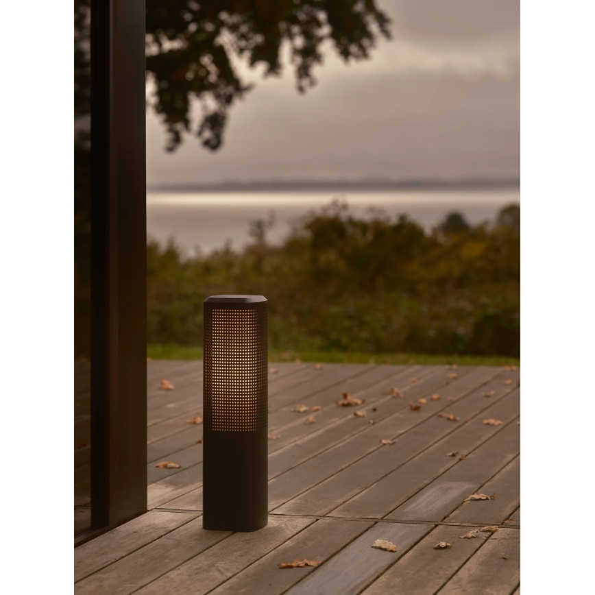 Nordlux - Lampe d'extérieur SIDARA 1xE27/15W/230V IP44 45 cm noire