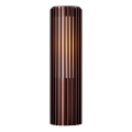 Nordlux - Lampe extérieur ALUDRA 1xE27/15W/230V IP44 marron 45,4 cm