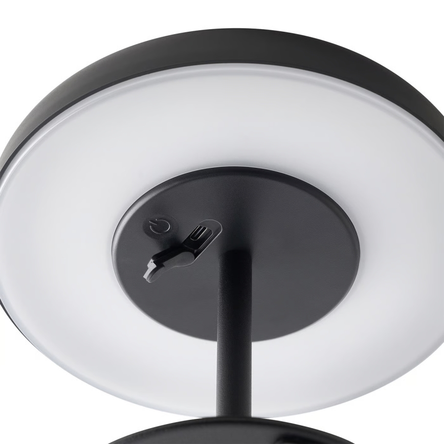 Nordlux - Lampe solaire ELMER à LED / 2 W / 3,7 V IP44 noire
