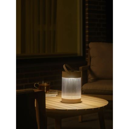Nordlux - Lampe solaire LED COUPAR LED/3,2W/3,7V beige