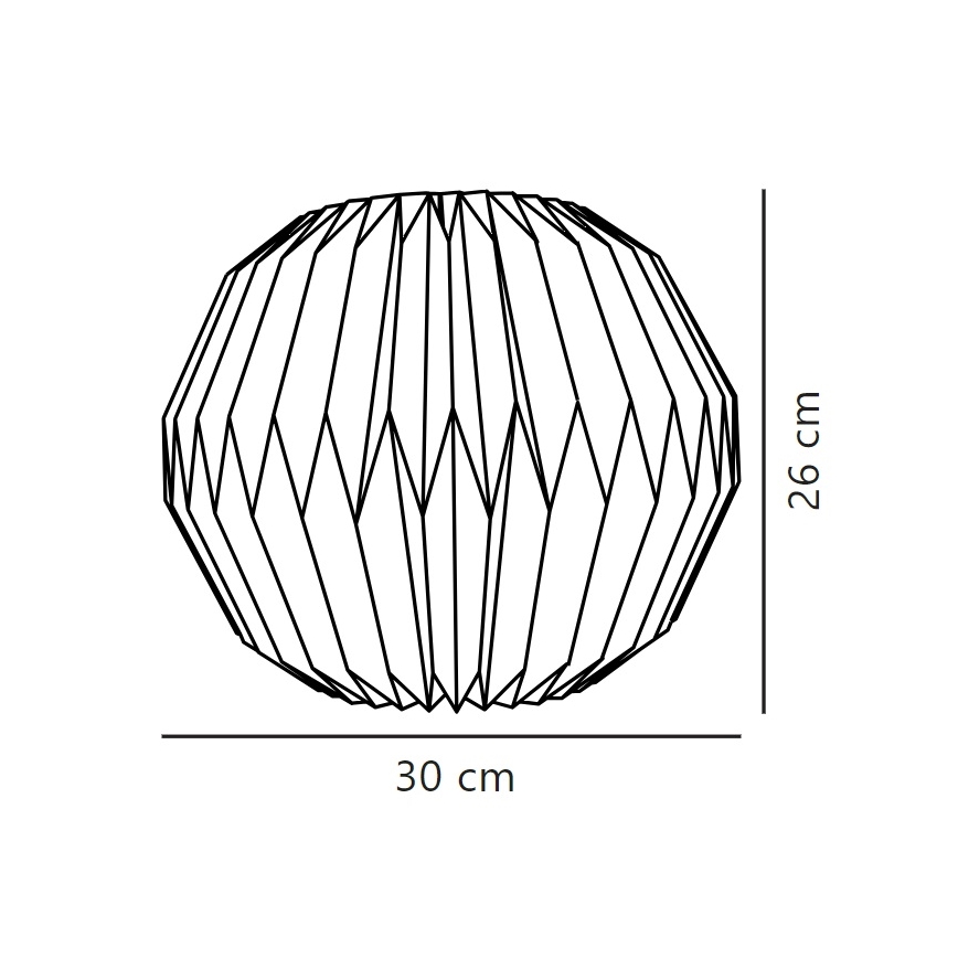 Nordlux - Lampenschirm für Hängeleuchte BELLOY E27 d 30 cm