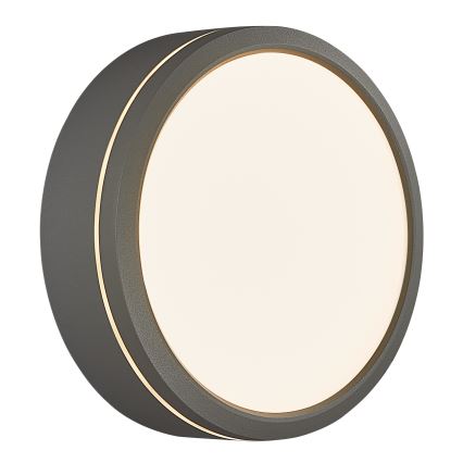 Nordlux - LED Applique da esterno dimmerabile AVA SMART LED/9,5W/230V 2700K IP54 grigio