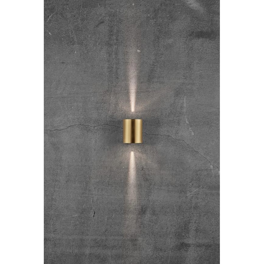 Nordlux - LED Außenwandleuchte CANTO 2xLED/6W/230V IP44 Messing