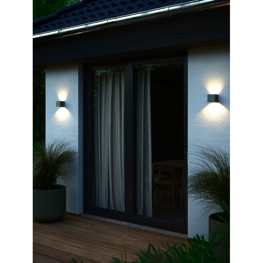 Nordlux - LED-Außenwandleuchte MILDA LED/4,9W/230V IP44 anthrazit