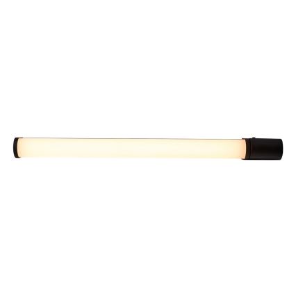 Nordlux - LED-Badspiegelleuchte mit Steckdose MALAIKA LED/15W/230V IP44 68,4cm schwarz