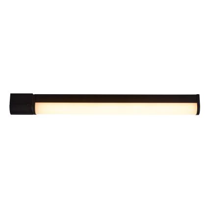 Nordlux - LED-Badspiegelleuchte mit Steckdose MALAIKA LED/15W/230V IP44 68,4cm schwarz