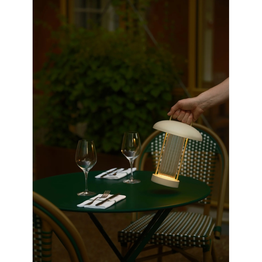 Nordlux - Lampe de table tactile rechargeable à LED dimmable MIRANO LED/3W/3,7V beige