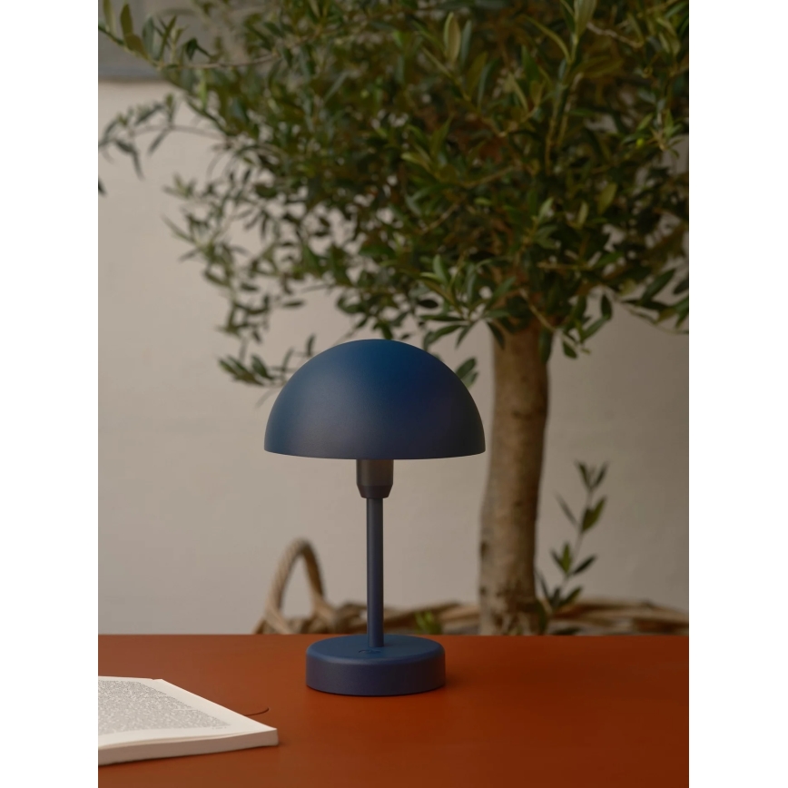 Nordlux - ELLEN LED, dimmbar, wiederaufladbare Outdoor-Tischleuchte mit Touch, LED/2,8W/3,7V 2200 mAh IP44 blau