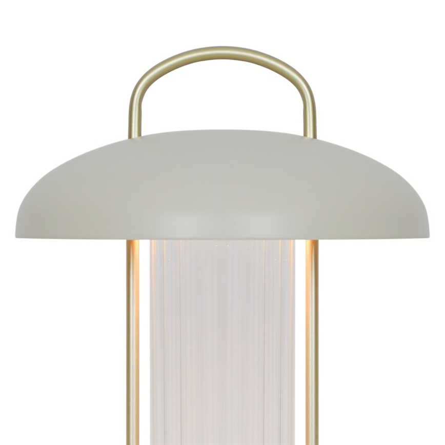 Nordlux - MIRANO LED/3W/3,7V, dimmbare, wiederaufladbare Touch-Tischlampe, beige