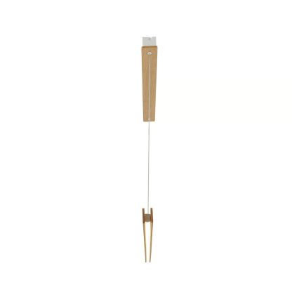 Nordlux - Dimmbare LED-Pendelleuchte an Kabel ILGAS LED/47W/230V 3000K beige/weiß/Esche