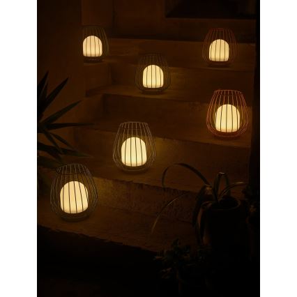 Nordlux - LED-dimmbare, tragbare Außenleuchte JIM TO-GO LED/3W/3,7V IP54 5000 mAh rot