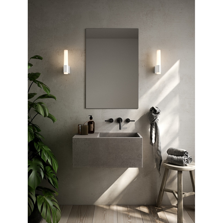 Nordlux - LED Dimmerabile Applique da bagno HELVA LED/6,8W/230V IP44 CRI 90 bianco