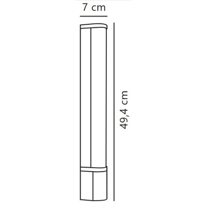 Nordlux - LED-Küchenunterbauleuchte mit Steckdose MALAIKA LED/6W/230V 3000K IP44 weiß