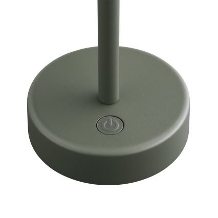 Nordlux - LED Dimmerabile rechargeable per esterni lampada da tavolo ELLEN LED/2,8W/3,7V IP44 verde