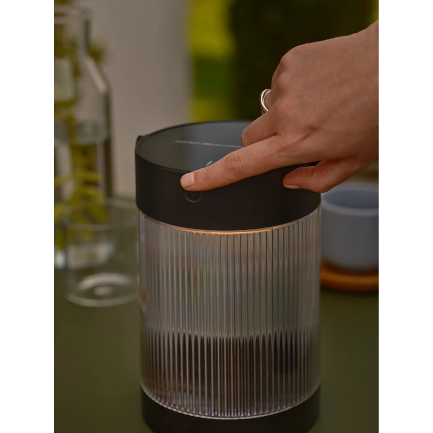 Nordlux - LED-Solarleuchte COUPAR LED/3,2 W/3,7 V schwarz