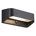 Nordlux - LED-Solarleuchte mit Sensor MARCELLIO LED/5W/5V IP54 2200 mAh schwarz