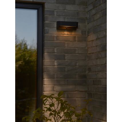 Nordlux - LED-Solarleuchte mit Sensor MARCELLIO LED/5W/5V IP54 2200 mAh schwarz