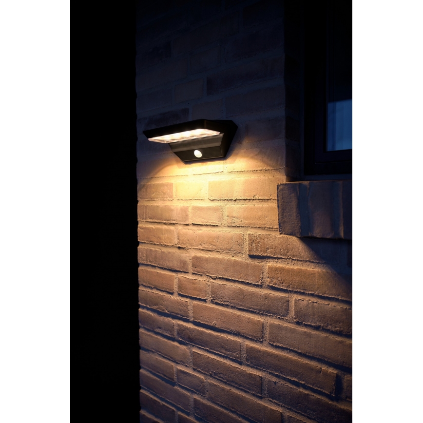 Nordlux - LED-Solarwandleuchte mit Sensor AGENA LED/5W/3,7V IP44