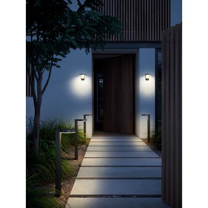 Nordlux - LED-Solarwandleuchte mit Sensor RICA LED/5W/3,7V IP44 rund
