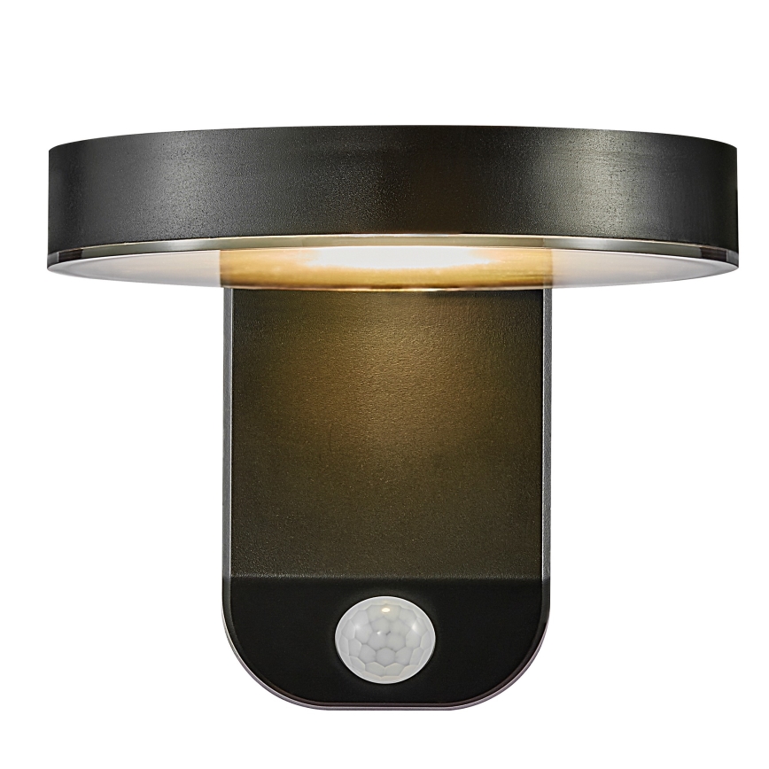 Nordlux - LED-Solarwandleuchte mit Sensor RICA LED/5W/3,7V IP44 rund