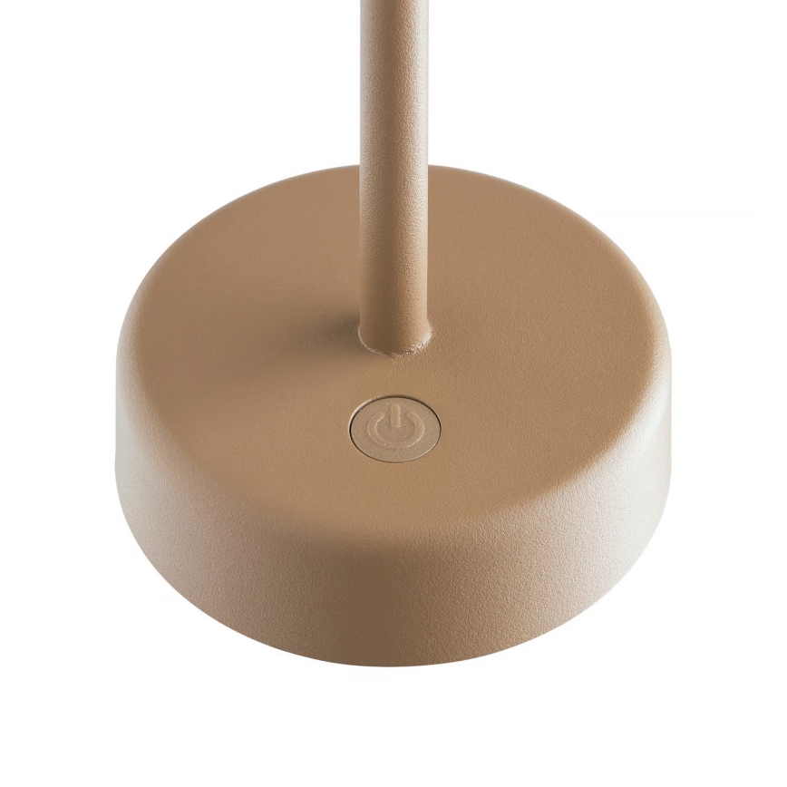 Nordlux - Lampada da tavolo ricaricabile dimmerabile per esterni ELLEN ELLEN LED/2,8W/3,7V 2200 mAh IP44 marrone