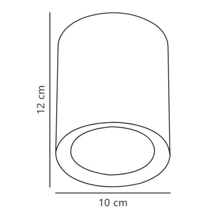 Nordlux - LED-Strahler FALLON LONG LED/5,5W/230V weiß