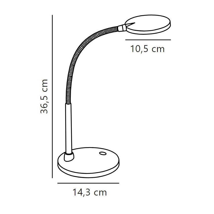 Nordlux - LED-Tischleuchte DOVE LED/4,5W/230V