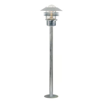 Nordlux - Luminaire d'extérieur VEJERS 1xE27/60W/230V IP54 argenté 92 cm