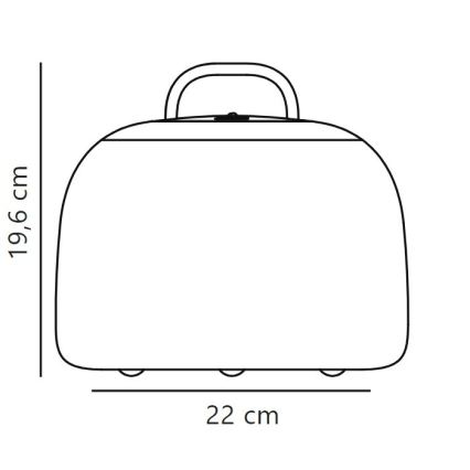 Nordlux - Luminaire extérieur portable à intensité variable KETTLE TO-GO LED/4,8W/3,7V 2x2200 mAh IP65