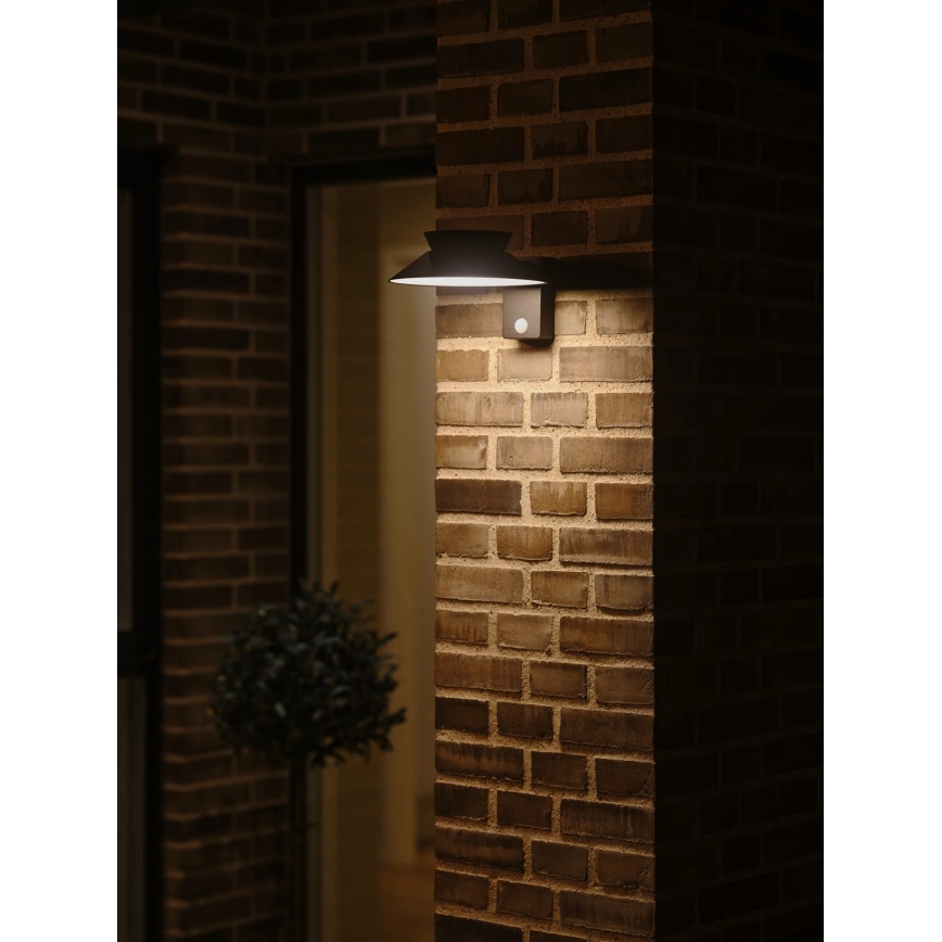 Nordlux - luminaire solaire à LED avec détecteur JUSTINA LED/5W/3,7V IP44 1800 mAh