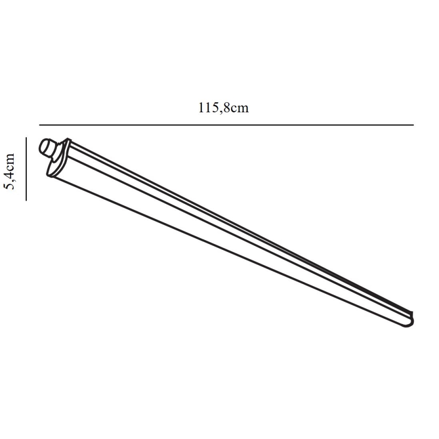 Nordlux - Luminaire technique LED WESTPORT LED/39W/230V 4000K IP65