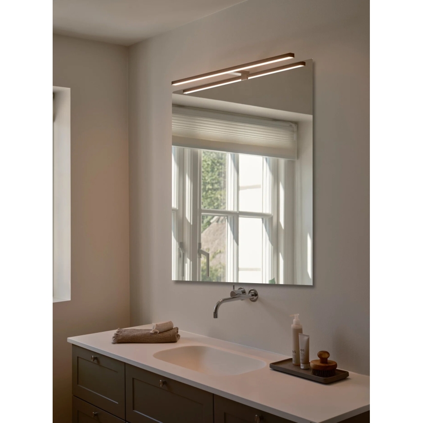 Nordlux - LED Badezimmerspiegelbeleuchtung MARLEE LED/11,5W/230V 3000K IP44 Schwarz