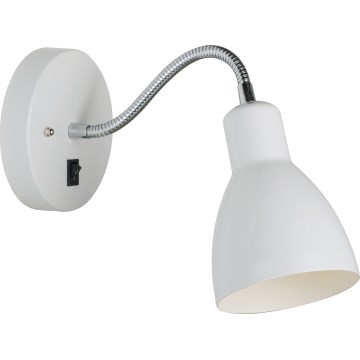 Nordlux - Nástěnné flexible Luce Spot CYCLONE 1xE14/15W/230V bianco