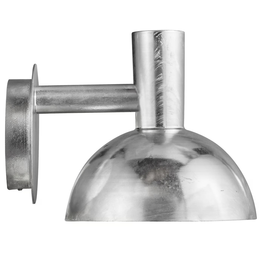 Nordlux - Outdoor-Wandleuchte ARKI 1xE27/20W/230V IP54 silbern