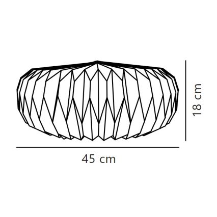 Nordlux - Paralume per lampadario BELLOY E27 diametro 45 cm