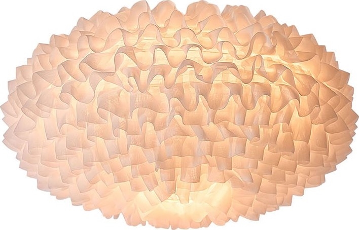 Nordlux - Paralume per lampadario VILLO E27 diametro 30 cm bianco